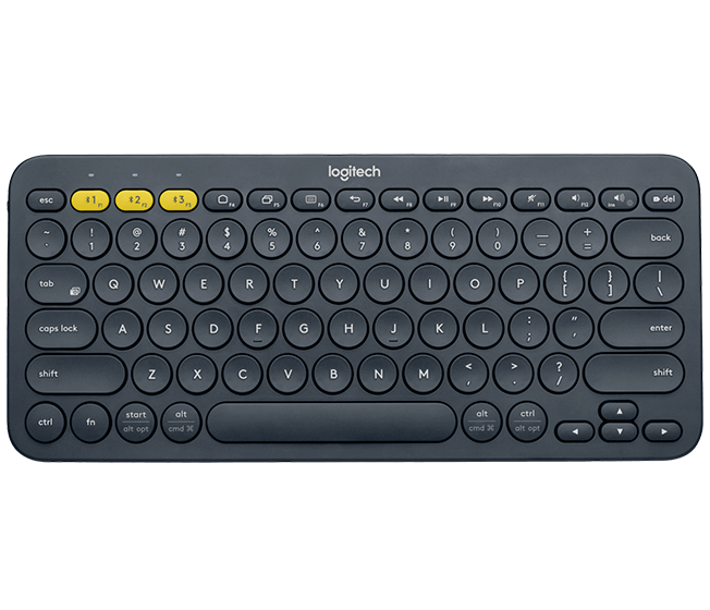 LOGITECH K380 BLUETOOTH GREY KLAVYE(920-007586)