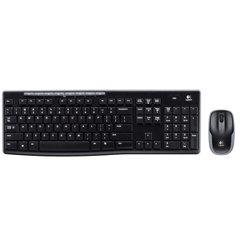 LOGITECH MK270 KABLOSUZ SET USB SİYAH(920-004525)