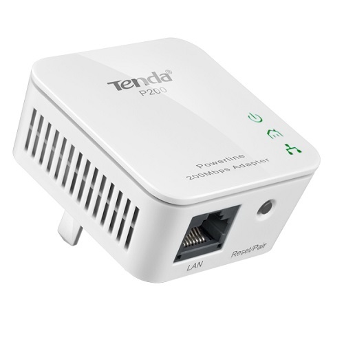 TENDA P200 HOMEPLUG 1 PORT KABLOLU 200Mbps KIT