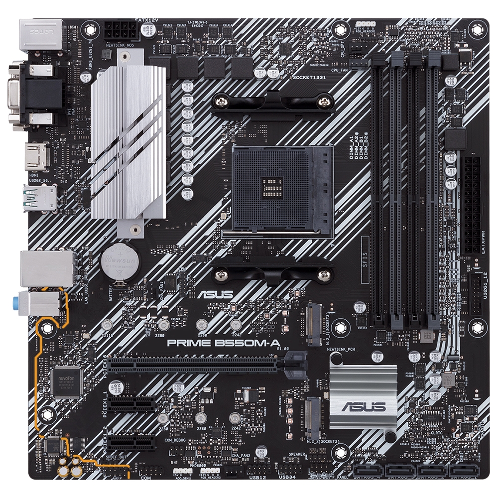 ASUS PRIME B550M-A/CSM 4600(O.C) mATX AM4