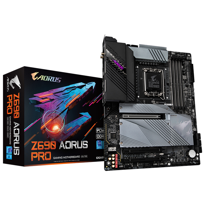 GIGABYTE Z690 AORUS PRO 6200Mhz(OC) DDR5 ATX 1700p