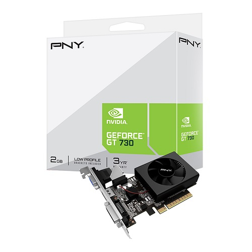 PNY GT 730 VCGGT7302XPB-BB 2GB GDDR3 64BİT