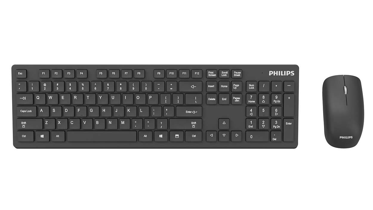 PHILIPS SPT6602B/62 KABLOSUZ KLAVYE-MOUSE SET