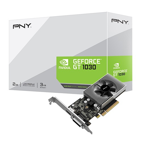 PNY GT 1030 LP 2GB GDDR4 64BIT VCG10302D4SFPPB