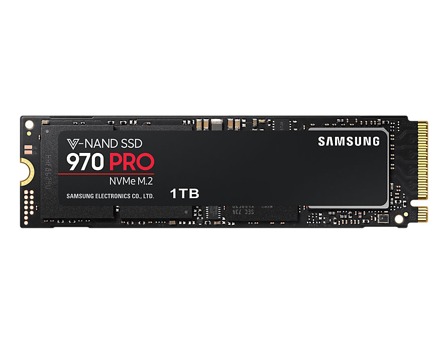 1TB SAMSUNG 970 3500/2700MB/s PRO M2 MZ-V7P1T0BW SSD