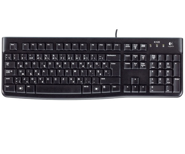 LOGITECH K120 KLAVYE F TR SIYAH 920-004163