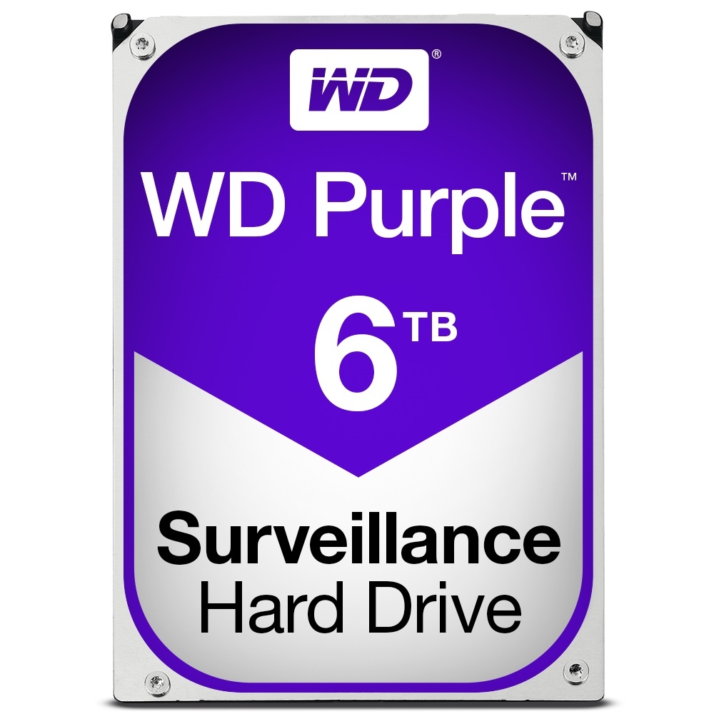 6TB WD Purple SATA 6Gb/s 64MB DV 7x24 WD60PURZ