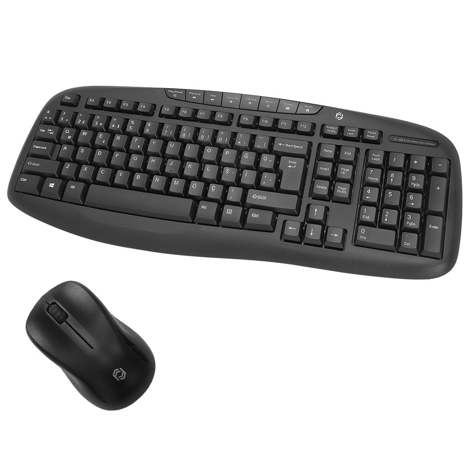 FRISBY FK-4830WU Q TÜRKÇE MULTIMEDYA KABLOSUZ KLAVYE MOUSE SET