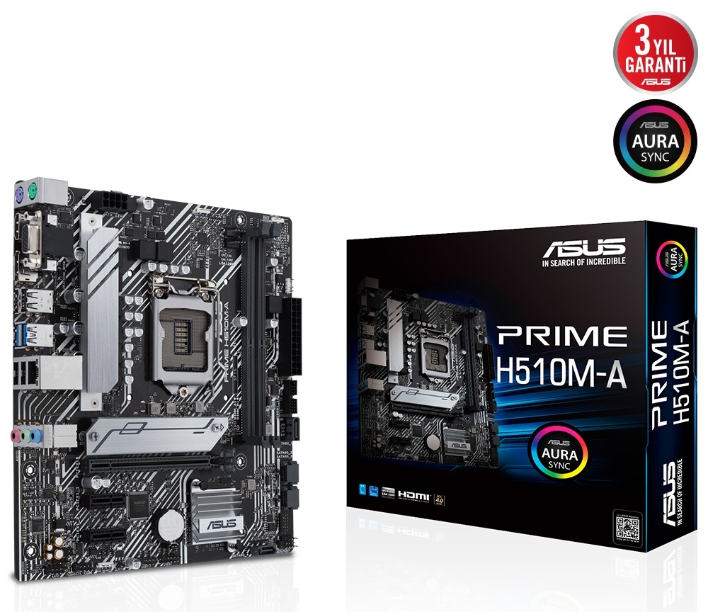 ASUS PRIME H510M-A DDR4 mATX 1200p