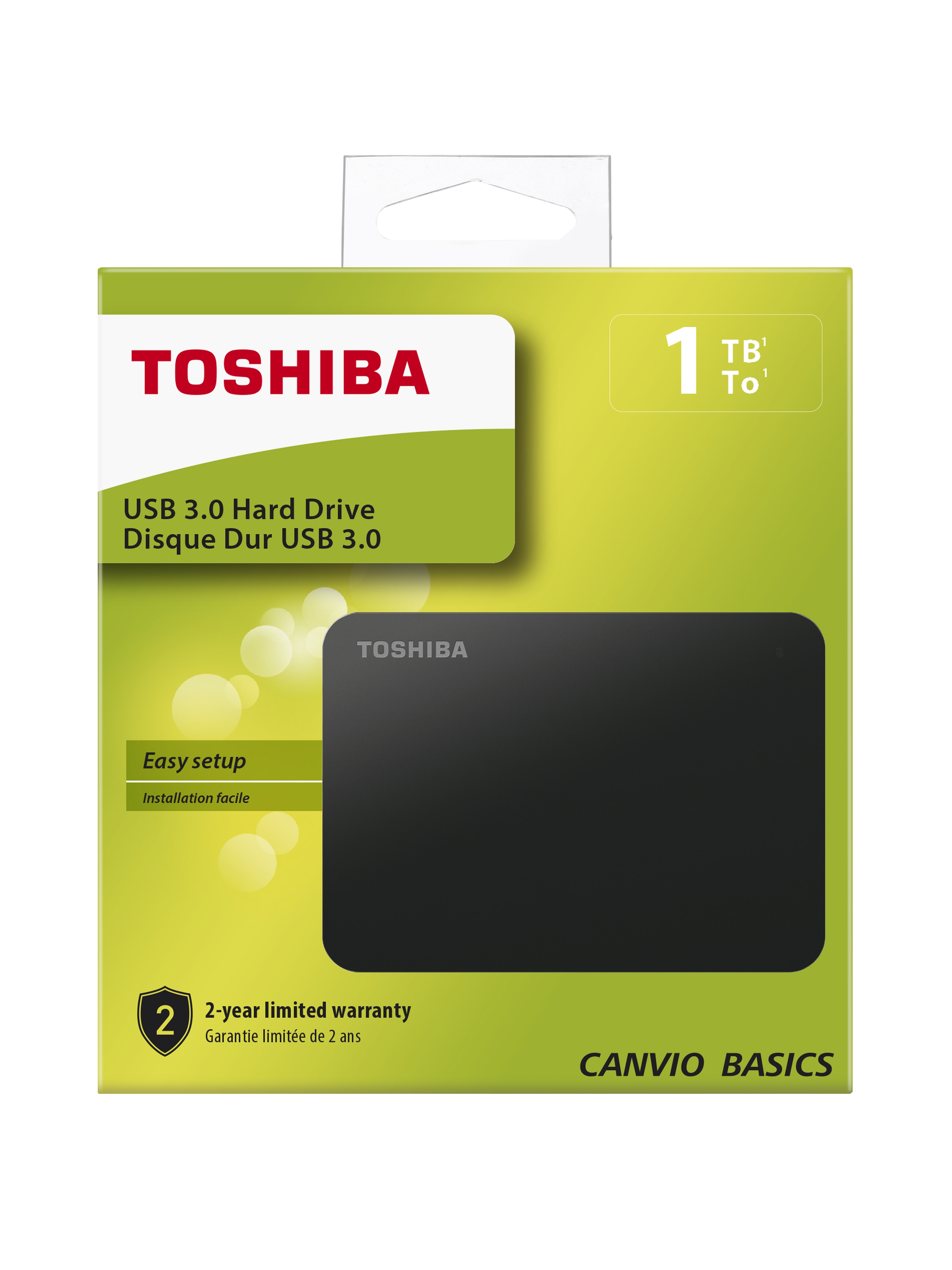 1TB Canvio Basics 2.5" USB3.0 TOSHIBA HDTB410EK3AA