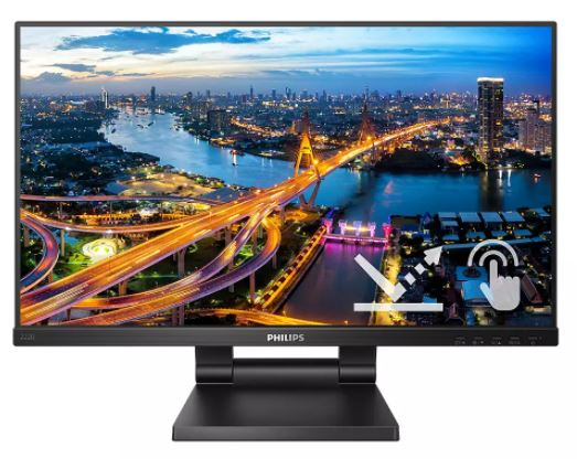 21.5 PHILIPS 222B1TC IPS FHD 4MS 75HZ HDMI DP VGA