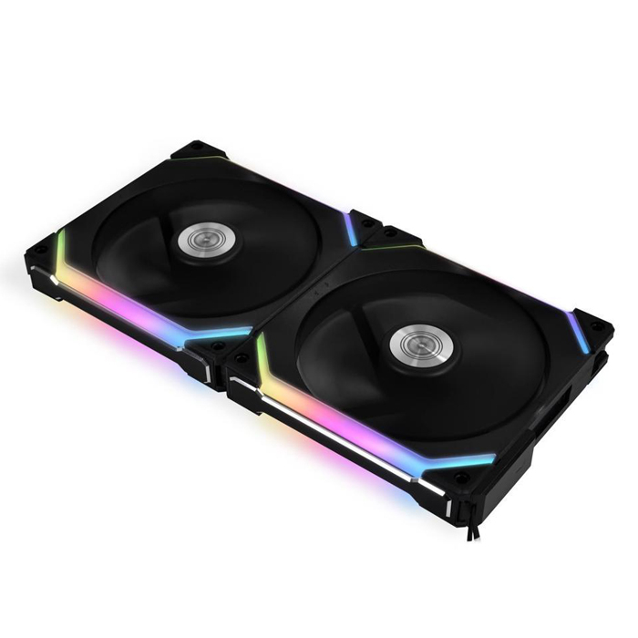 LIAN LI UNI FAN SL140 BLACK 2x140MM RGB KASA FANI