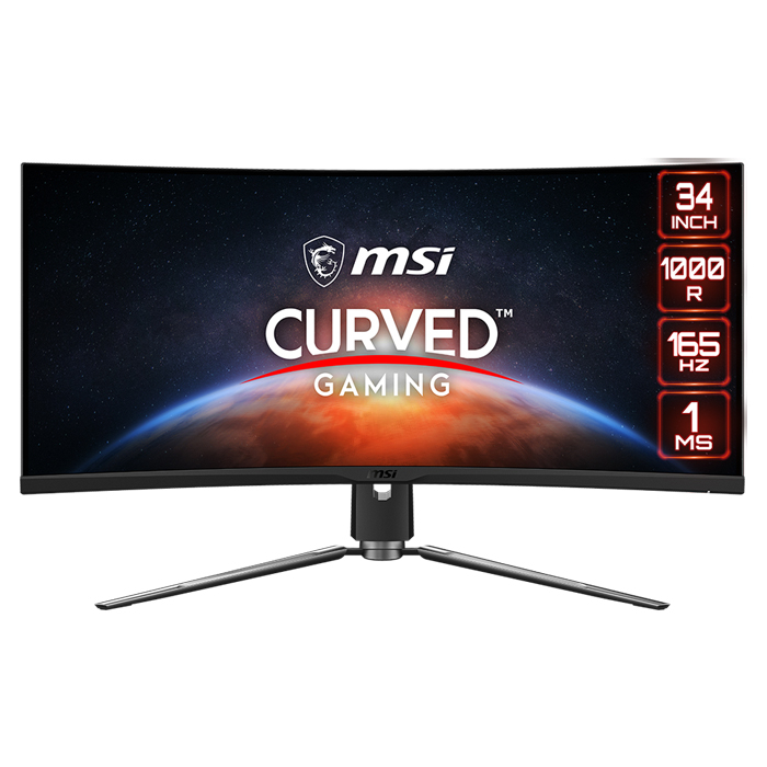 34 MSI MPG ARTYMIS 343CQR UWQHD VA 1MS 165HZ MONITOR