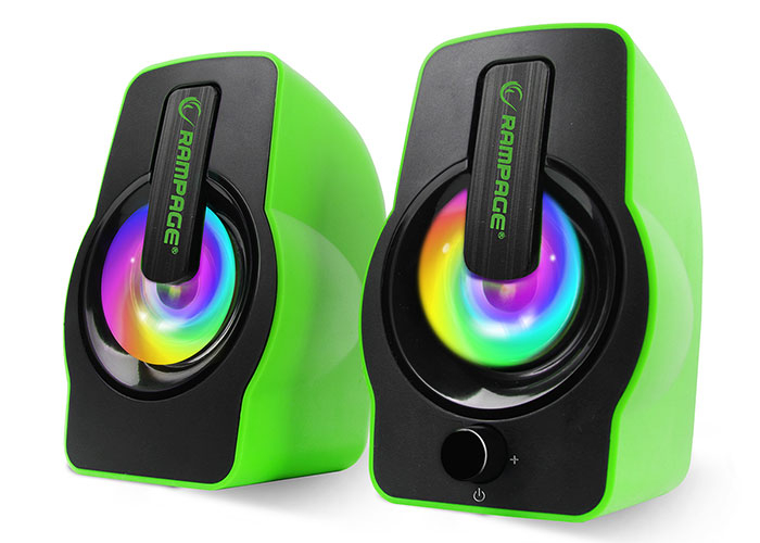 RAMPAGE RMS-G7 FALSETTO GAMİNG USB YEŞİL SPEAKER