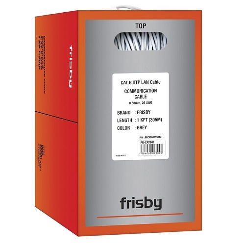 FRISBY FR-CAT601 UTP 23 AWG 305MT NETWORK KABLO