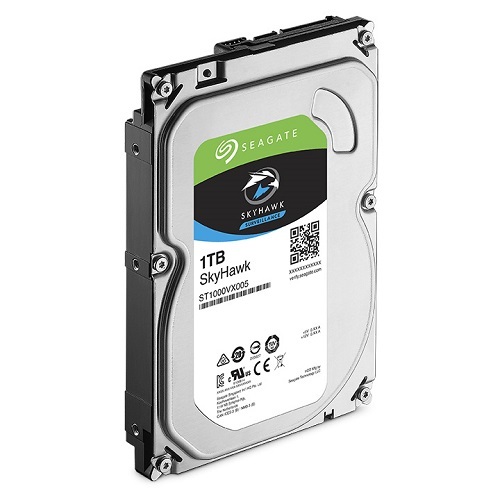 1TB SEAGATE SKYHAWK 64MB 7/24 ST1000VX005 