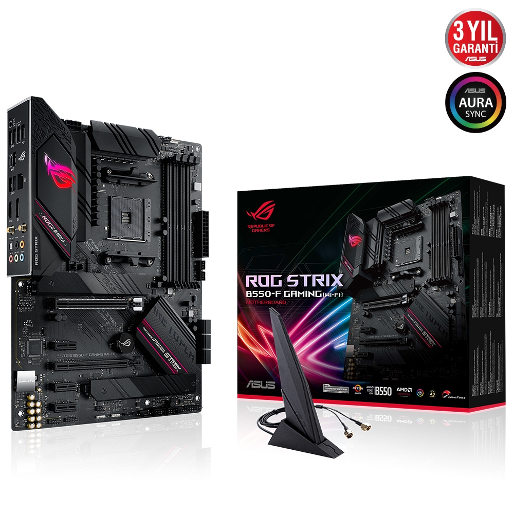 ASUS ROG STRIX B550-F GAMING(WI-FI) 4600MHz(OC)/2133Mhz HDMI AM4