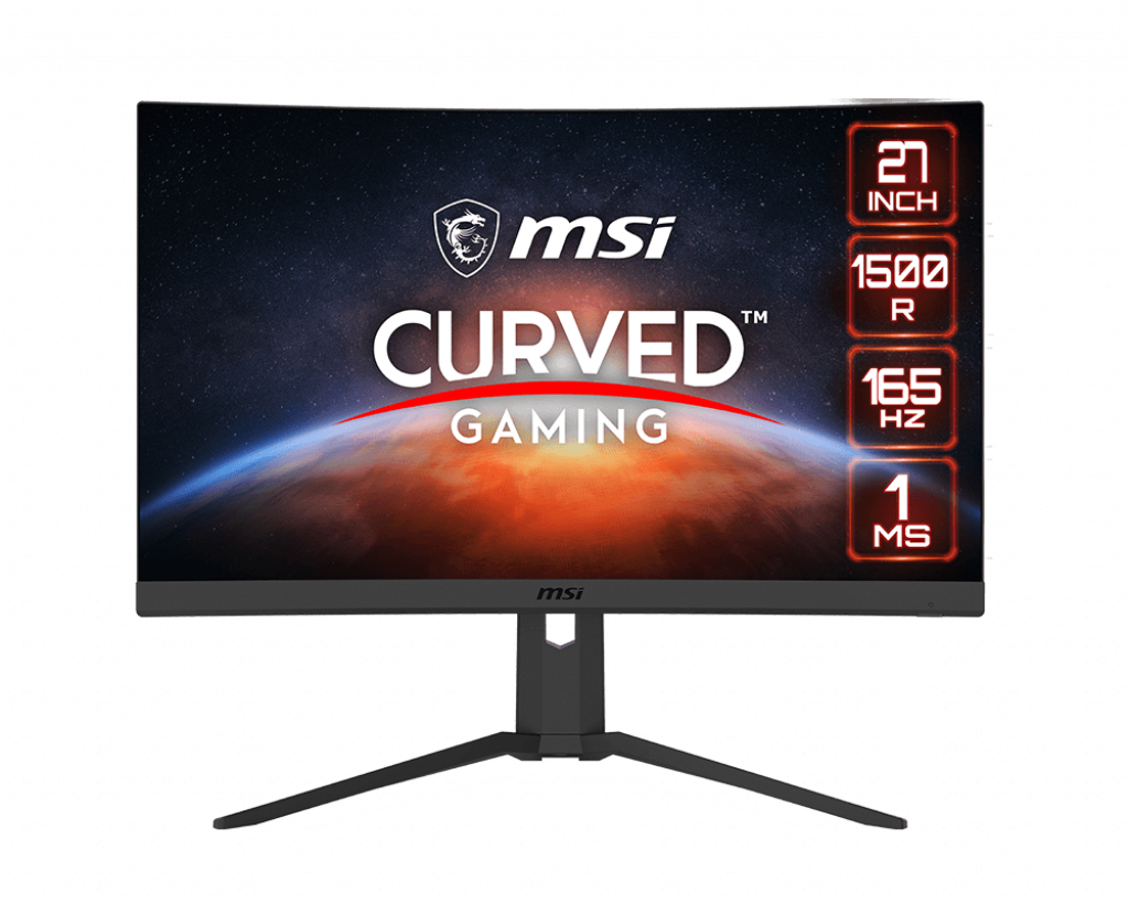 27 MSI OPTIX G27CQ4P 1MS 165HZ WQHD HDM/DP MONITOR