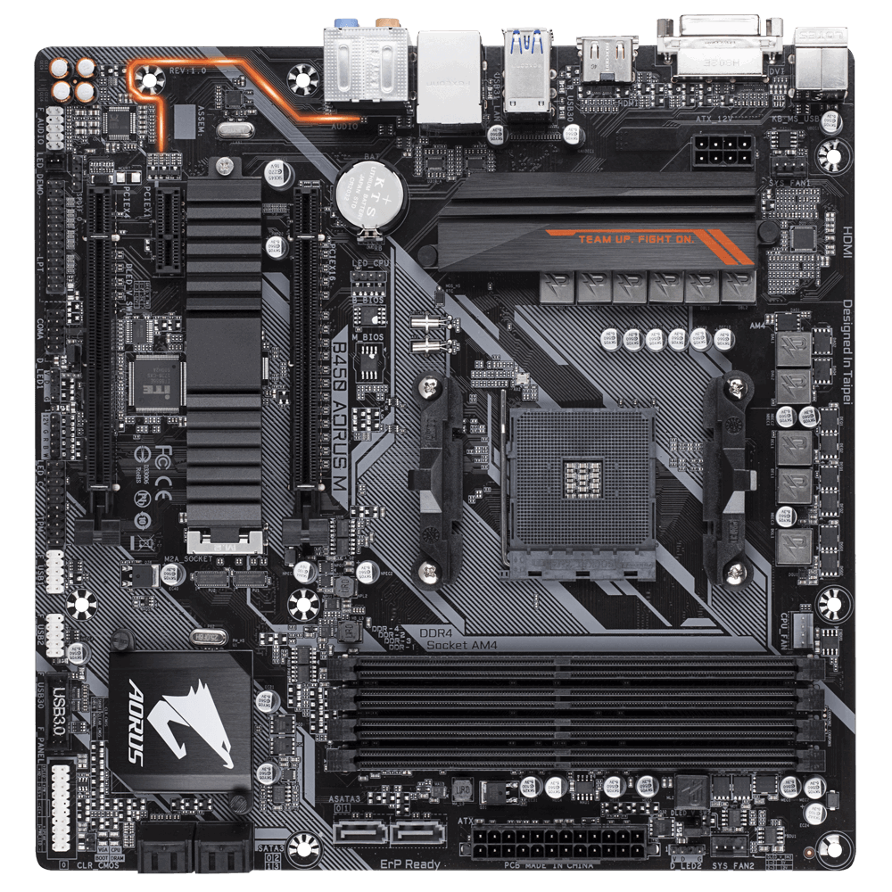 GIGABYTE B450 AORUS M DDR4  M.2 mATX AM4