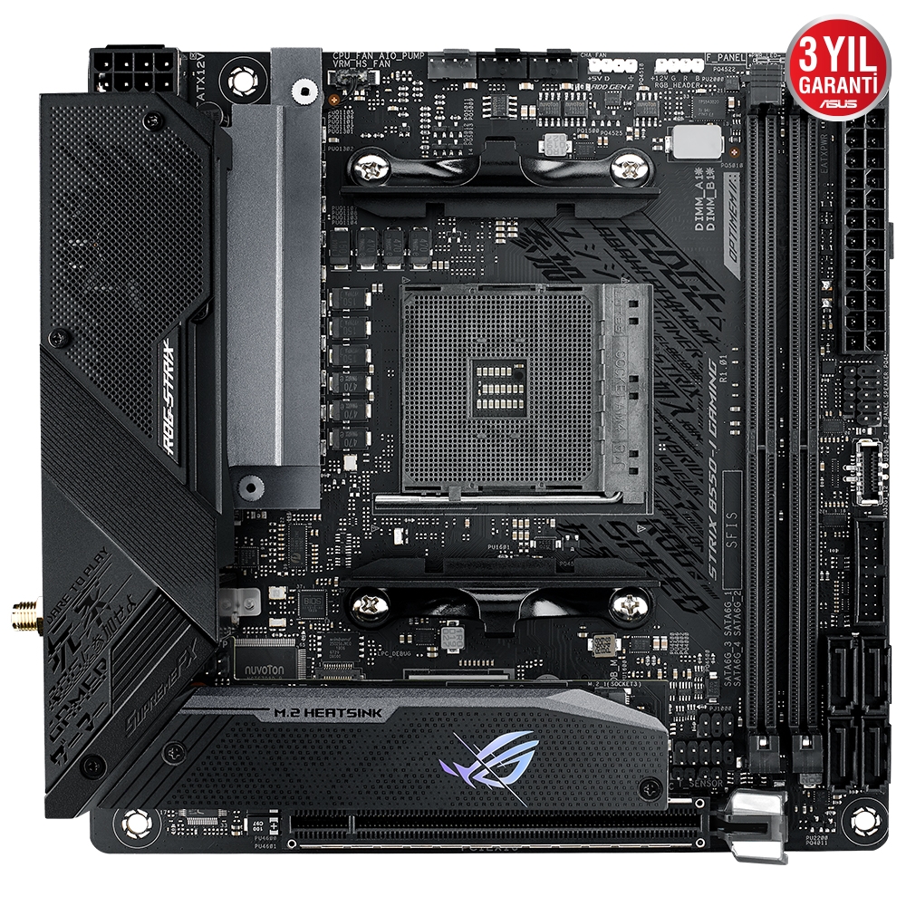 ASUS ROG STRIX B550-I GAMING DDR4 5100Mhz mATX AM4