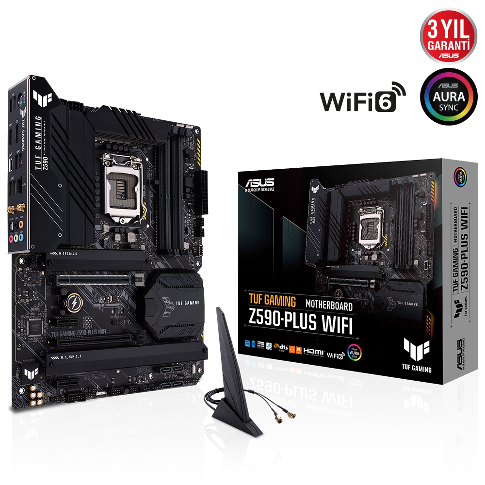 ASUS TUF GAMING Z590-PLUS WIFI DDR4 5133Mhz 1200p