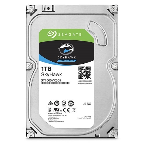 1TB SEAGATE SKYHAWK 64MB 7/24 ST1000VX005 