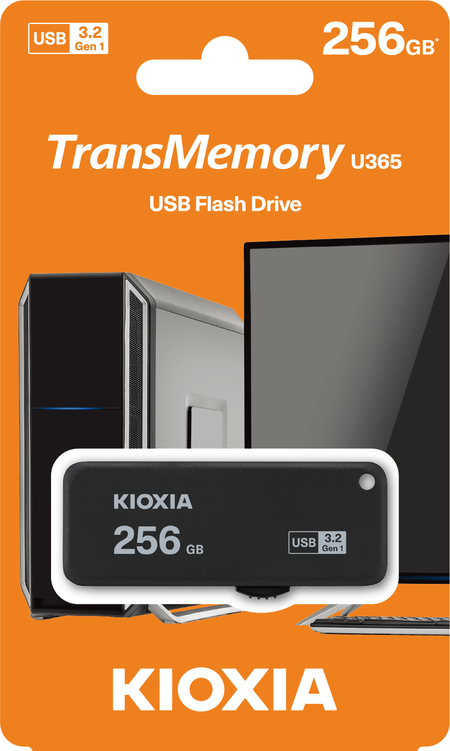 256GB USB3.2 GEN1 KIOXIA USB BELLEK LU365K256GG4