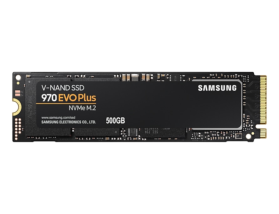 500GB SAMSUNG 970 3500/3300MB/s EVO PLUS M.2 NVMe MZ-V7S500BW