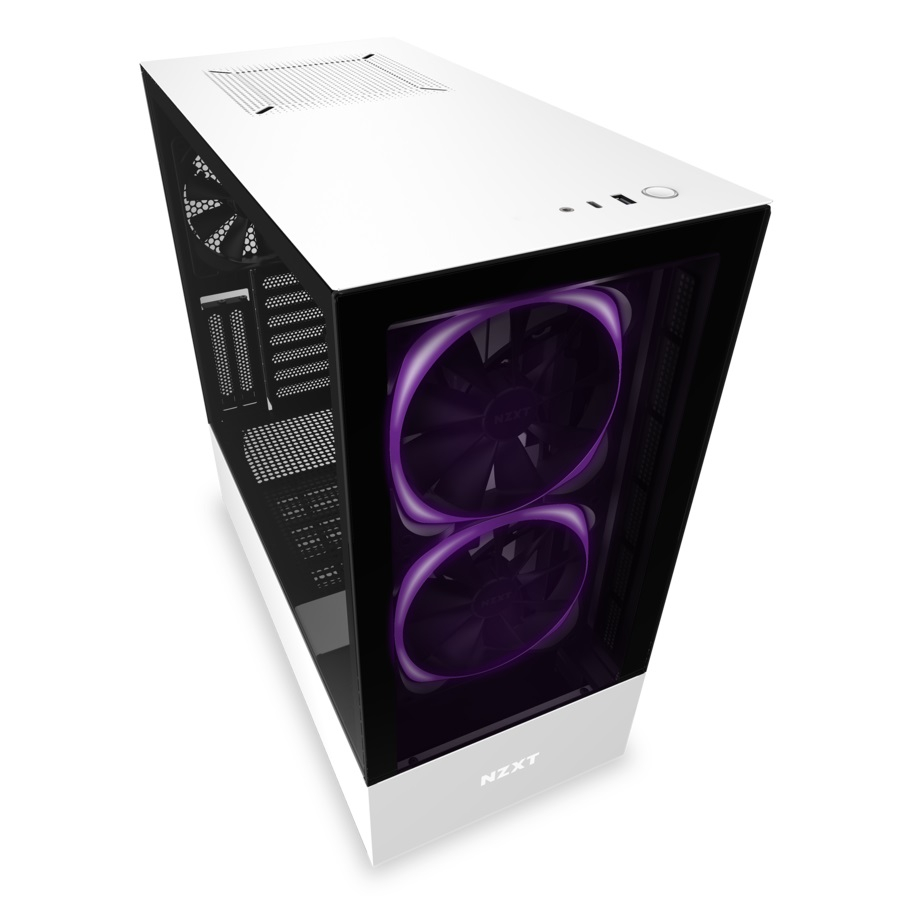 NZXT H510 ELITE CA-H510E-W1 BEYAZ/SIYAH KASA