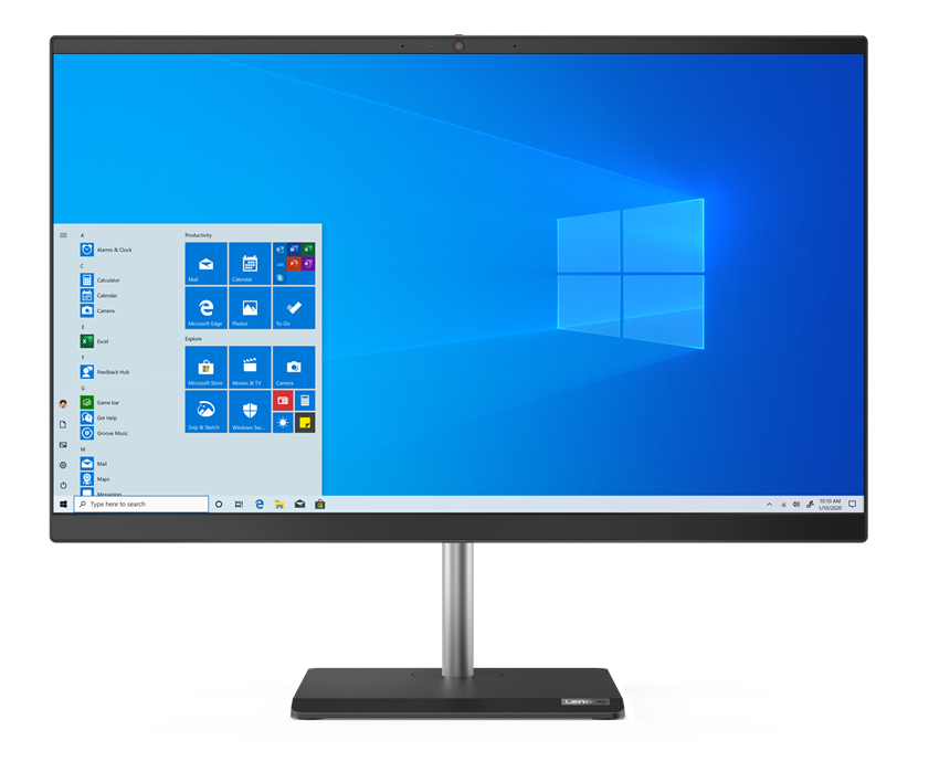 LENOVO V50A 11FJ00AATX AIO i7-10700T 8GB 512GB SSD 23.8" FDOS