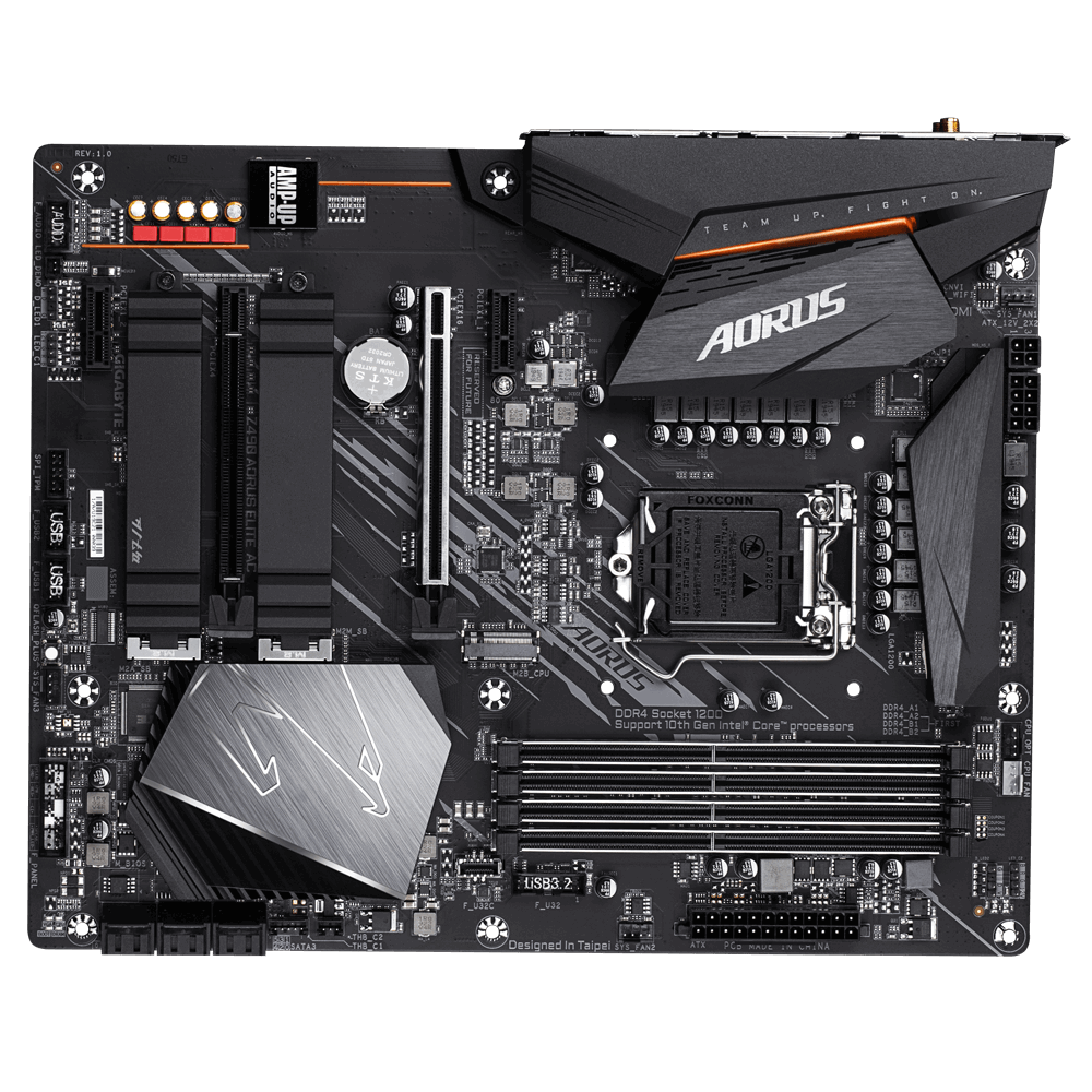 GIGABYTE Z490 AORUS ELITE AC DDR4 5000OC ATX 1200p