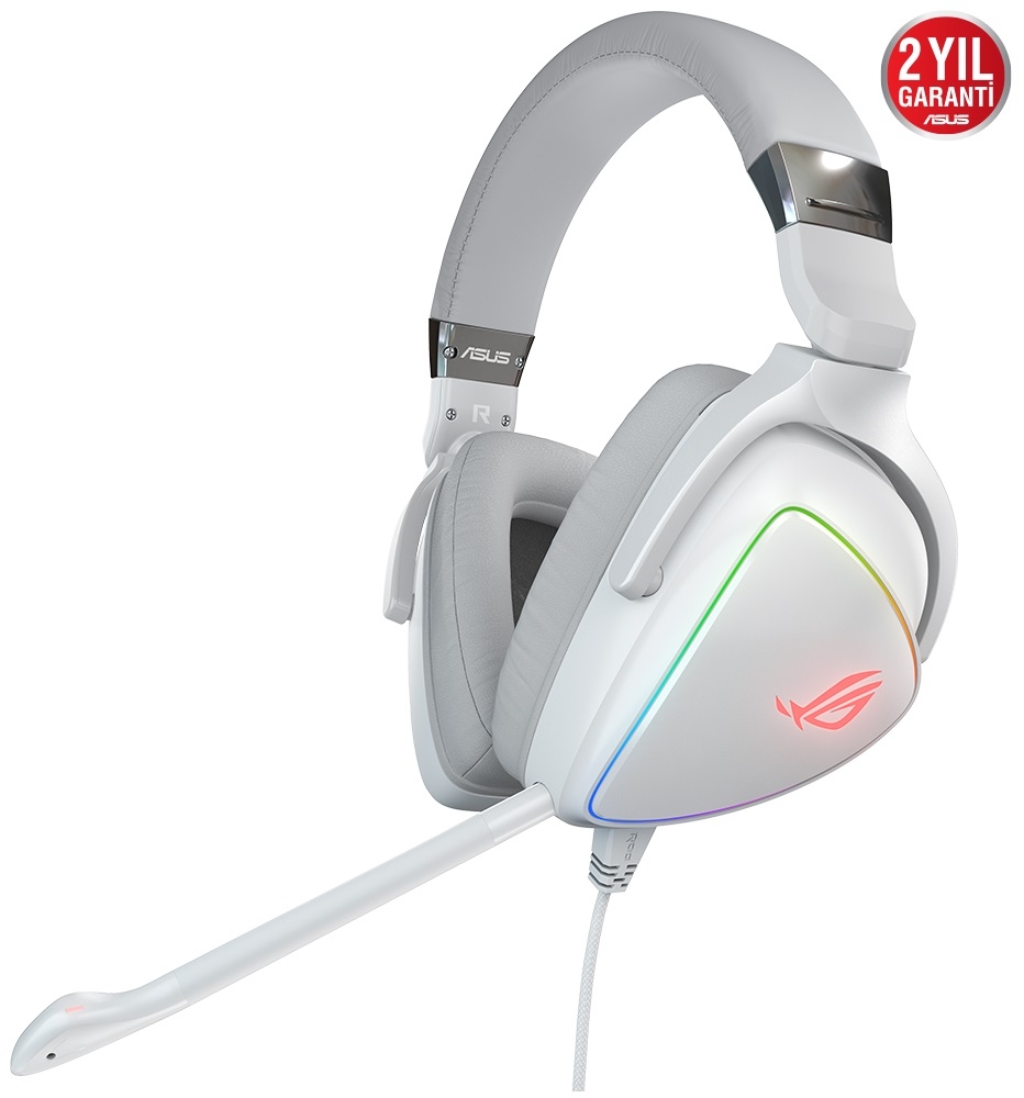 ASUS ROG DELTA WHITE 7.1 PC/MACPS4 GAMING KULAKLIK