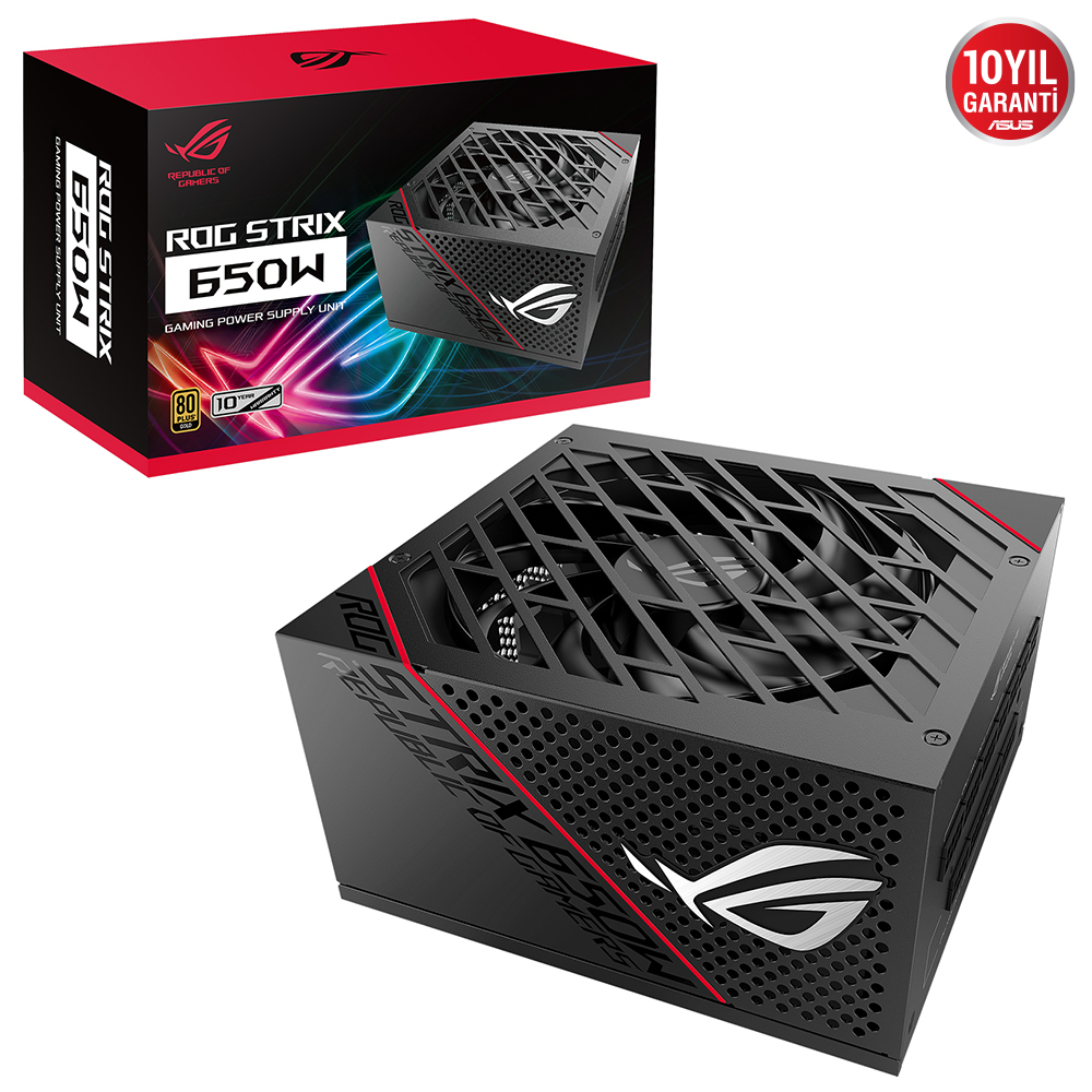 ASUS  ROG-STRIX-650G  80+ GOLD POWER SUPPLY