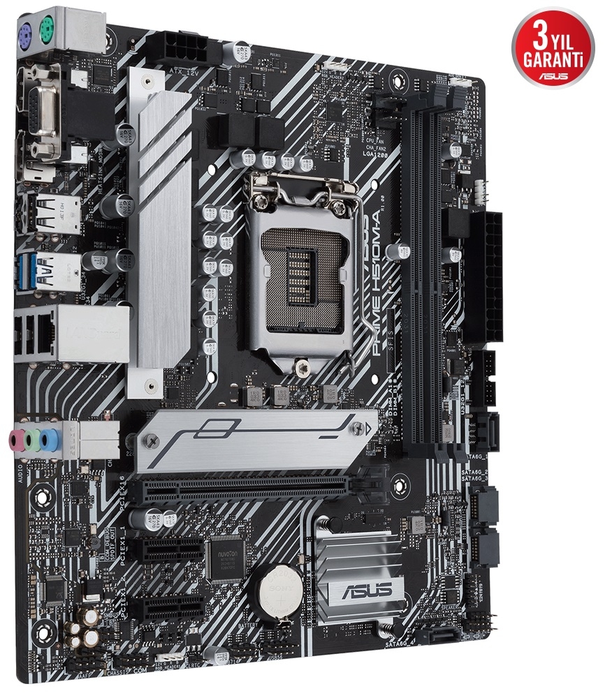 ASUS PRIME H510M-A DDR4 mATX 1200p