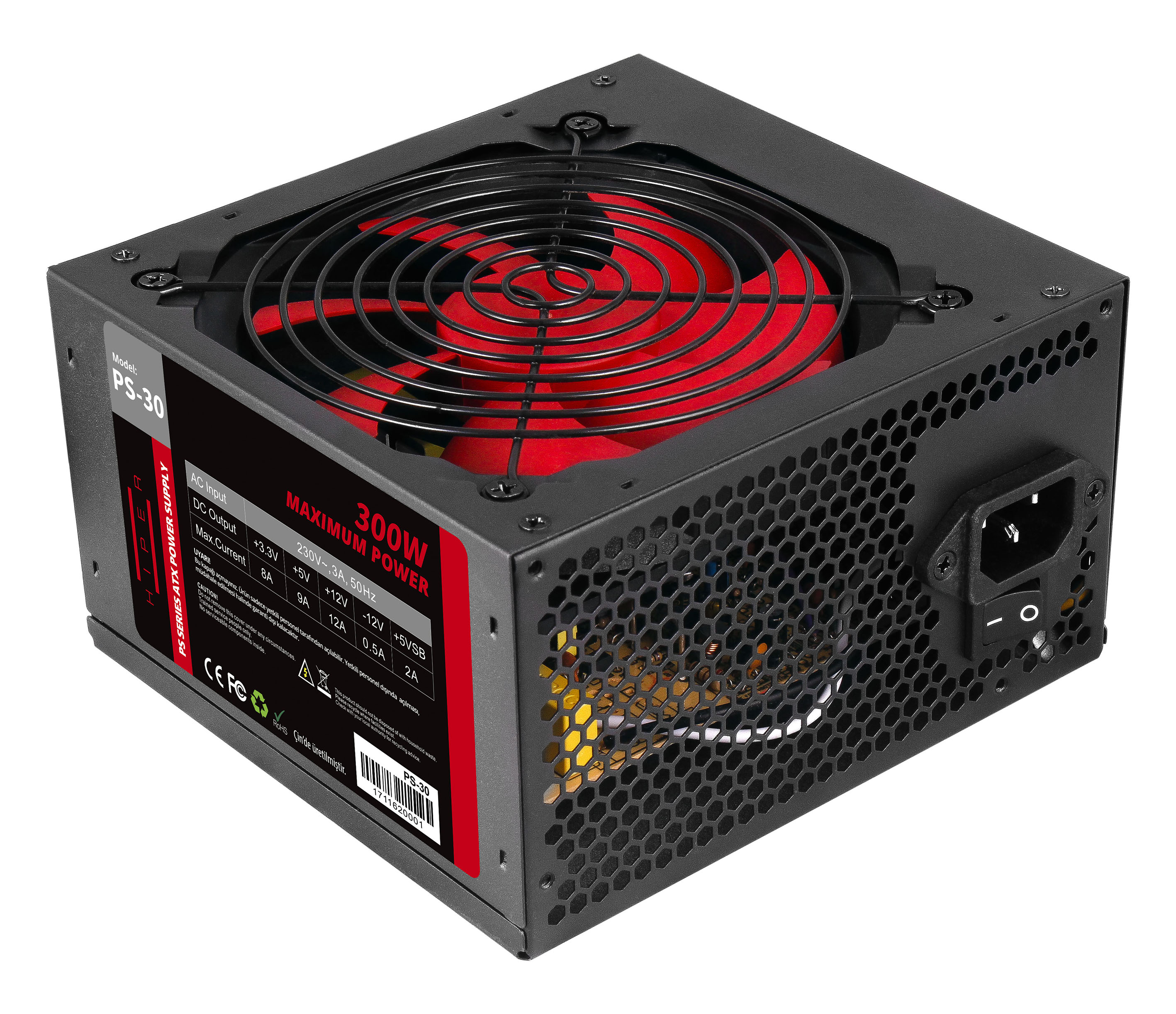 HIPER PS-30 300W 12CM FAN POWER SUPPLY