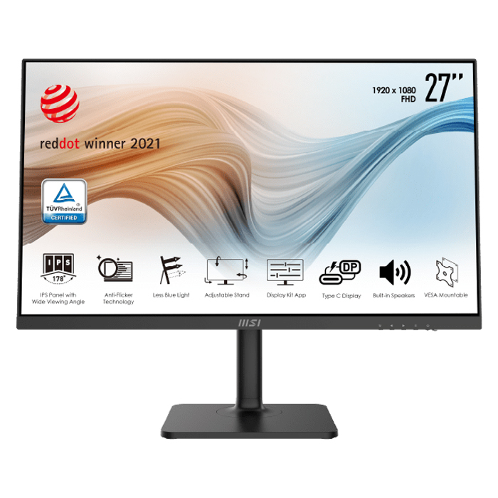 27 MSI MODERN MD271P FHD IPS 75HZ 5MS FREESYNC PIVOT MONITOR