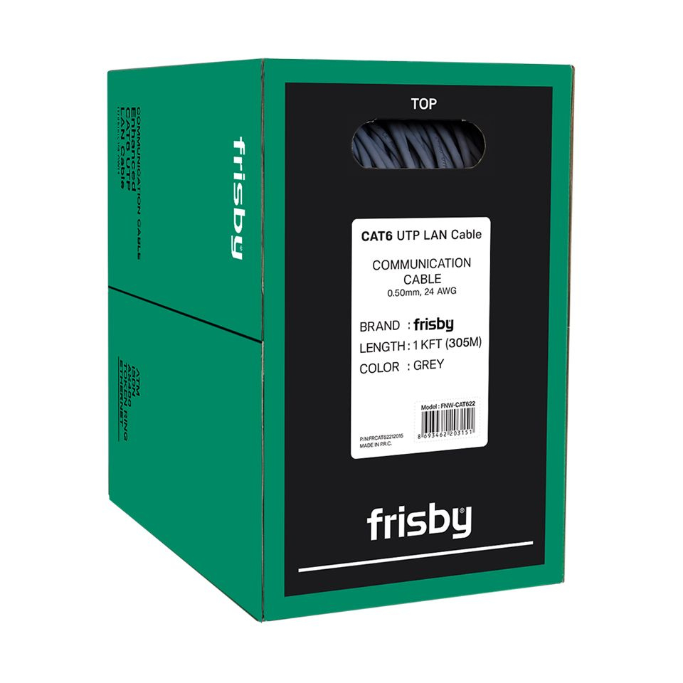 FRISBY FNW-CAT622 CAT6 UTP KABLO (305m)