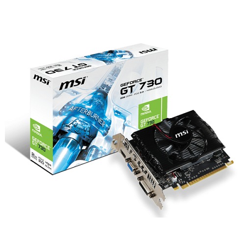 MSI N730-2GD3V2 GT730 2GB DDR3 128Bit DVI/HDMI 