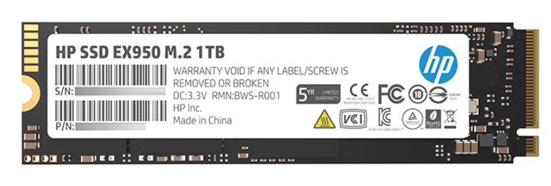 1TB HP EX950 M.2 NVMe 3500/2900MB/s 5MS23AA SSD