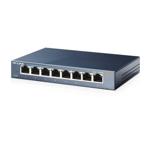 TP-LINK TL-SG108 8 PORT 10/100/1000 ÇELİK KASA SWITCH