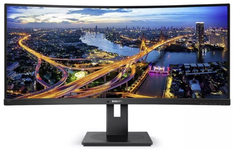 34 PHILIPS 342B1C LED QHD 4MS 75HZ DP HDMI