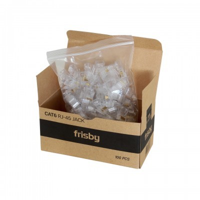 FRISBY FNW-RJ4520N CAT6 RJ45 A.UÇLU 100LÜ KONEKTÖR