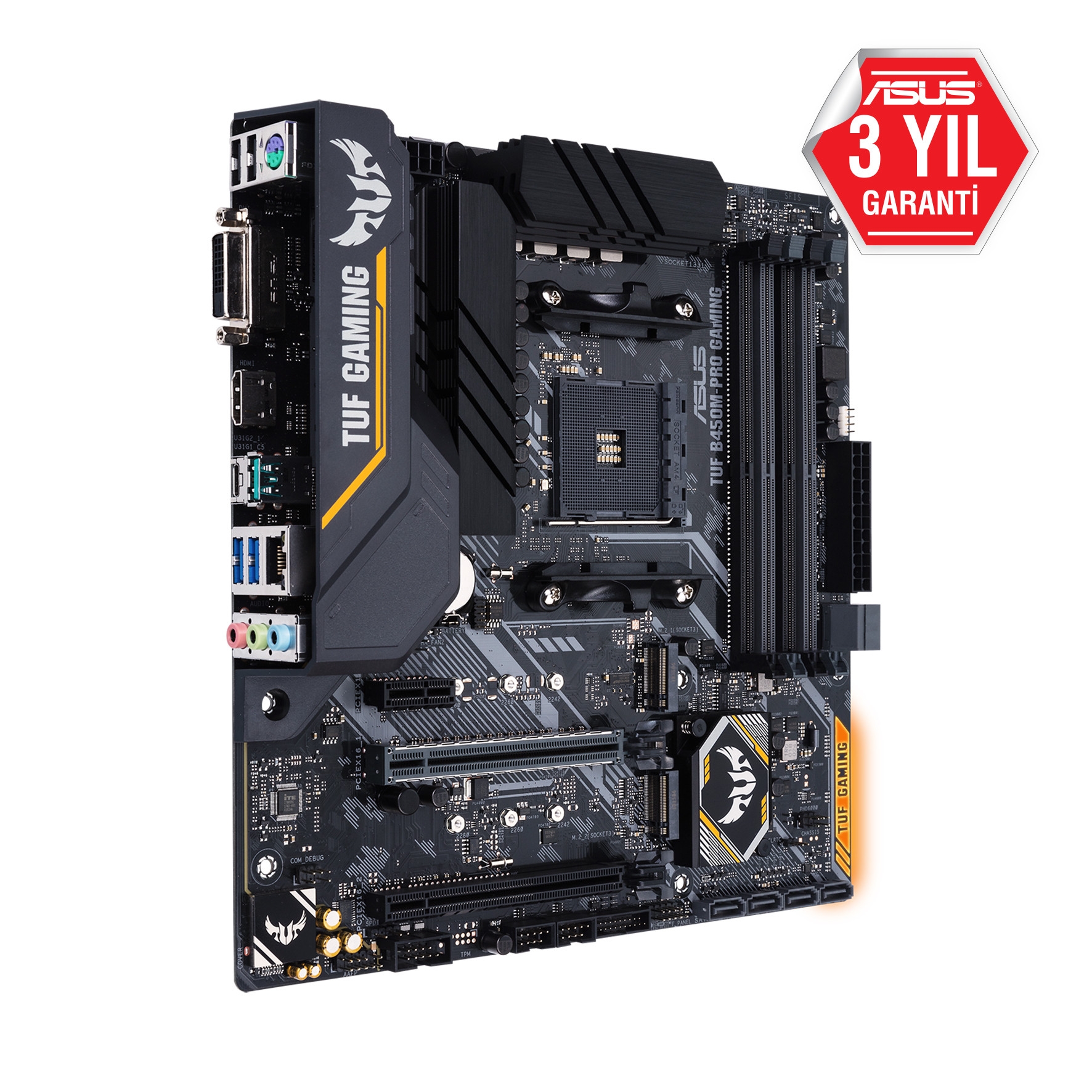 ASUS TUF GAMING B450M-PRO II 4400 DDR4 AM4