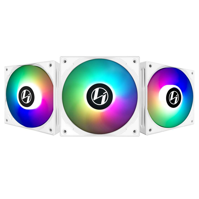 LIAN LI ST120 WHITE 3X120 MM RGB KASA FANI