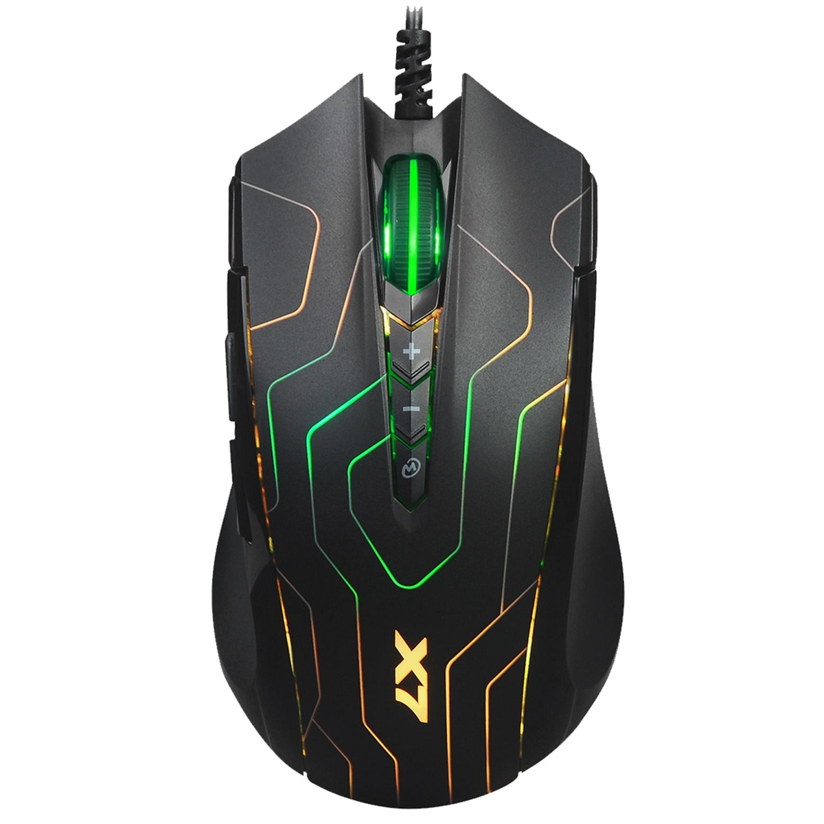 A4 TECH X89 SİYAH-LABİR OPTIK GAMER MOUSE 2400 DPI