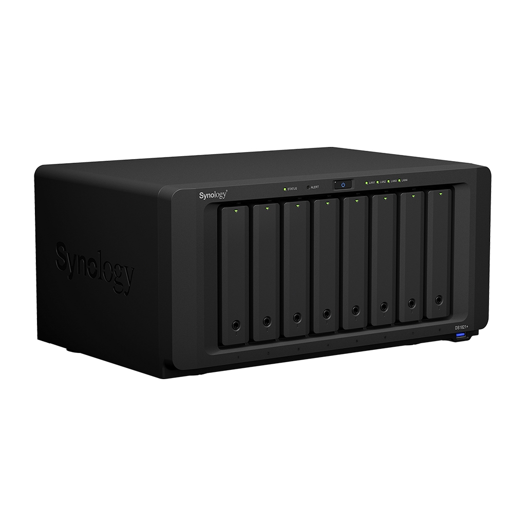 SYNOLOGY DS1821+ 8YUVA 4 LAN DEPOLAMA ÜNİTESİ 