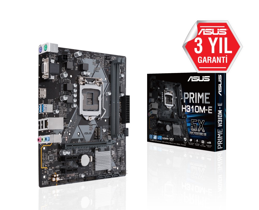 ASUS PRIME H310M-E R2.0 DDR4 2666MHz 1151p