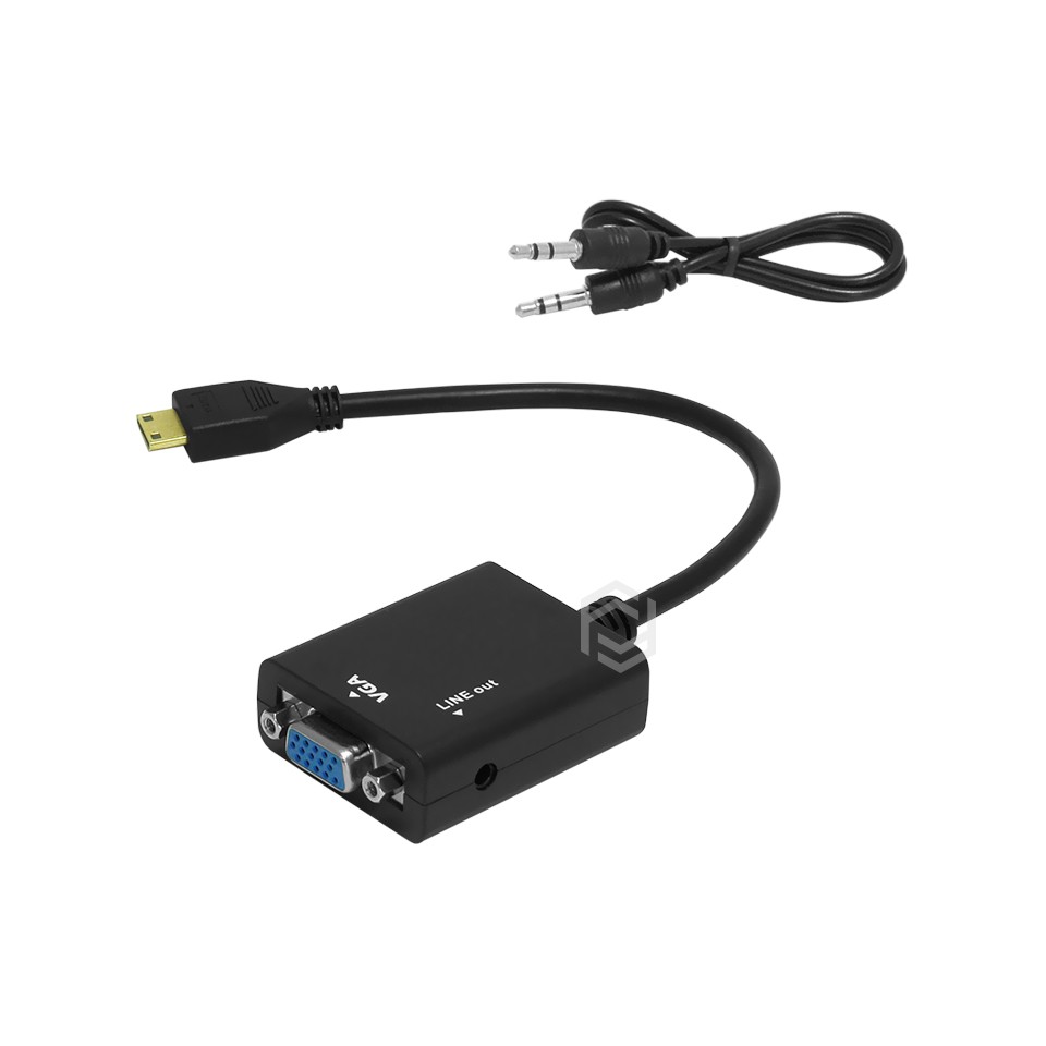 FRISBY FA-6672C MİNİ HDMI-VGA VE SES DÖNÜŞTÜRÜCÜ