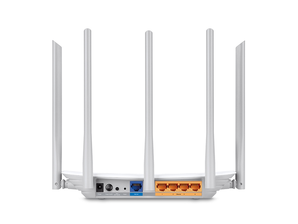 TP-LINK ARCHER C60 4PORT AC1350 DUAL BAND ROUTER 