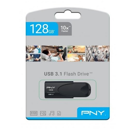 PNY Attaché 4 128GB USB 3.1 Flash Bellek (FD128ATT431KK-EF)